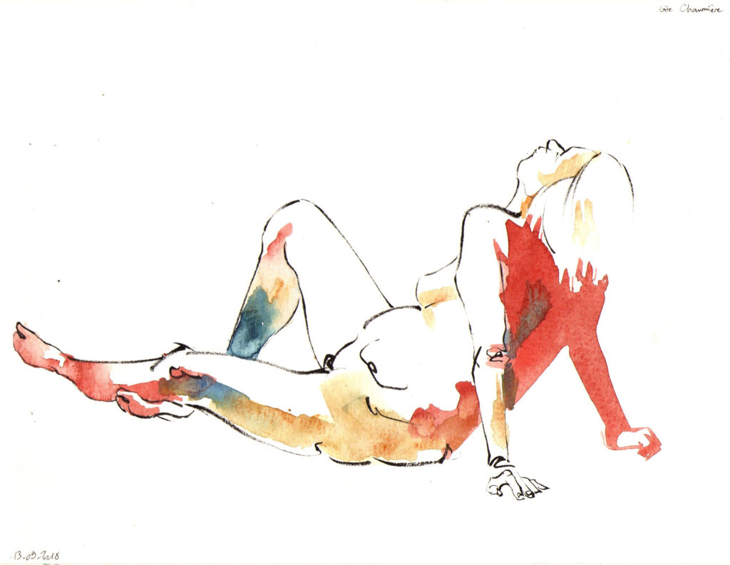 Nu féminin à la Grande Chaumière