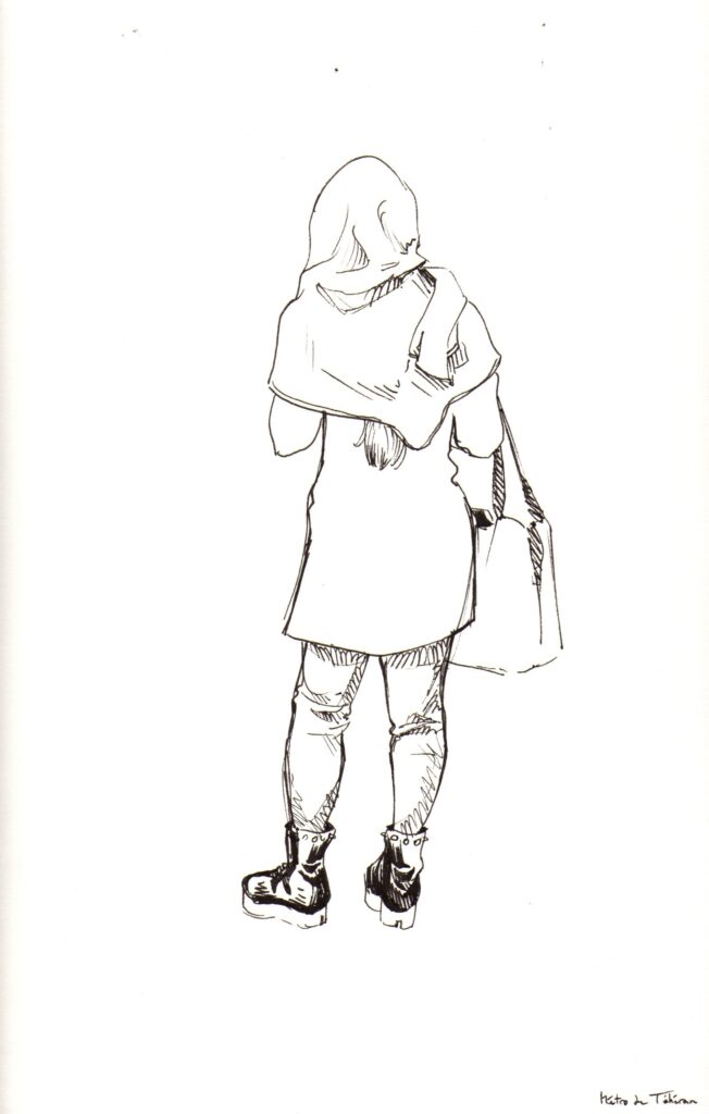 Dans le métro de Téhéran